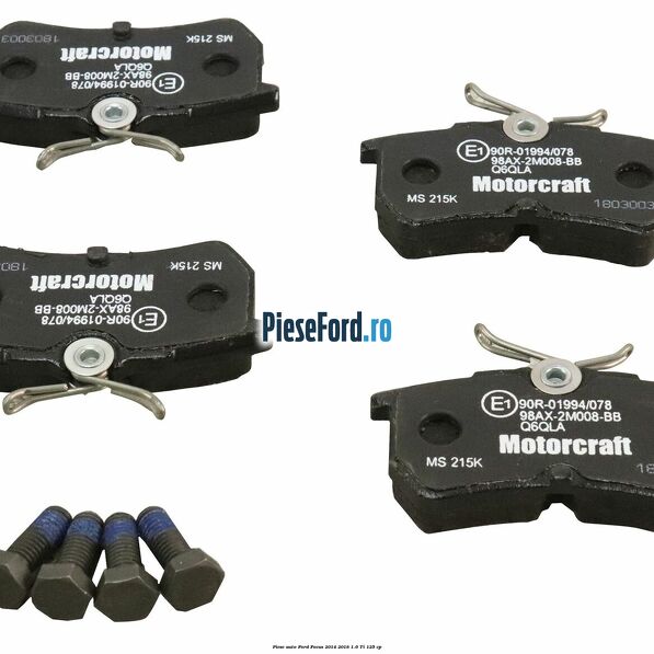 Piese auto Ford Focus 2014-2018 1.6 Ti 125 cp