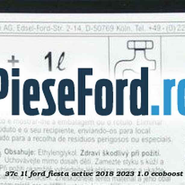 1 Antigel Ford Super Plus Concentrat -37C 1L Ford Fiesta Active 2018-2023 1.0 EcoBoost 101 cp 1 Antigel Ford Super Plus Concentrat -37C 1L Ford Fiesta Active 2018-2023 1.0 EcoBoost 101 cp SFJE, SFJF, SFJH, SFJJ, SFJK benzina