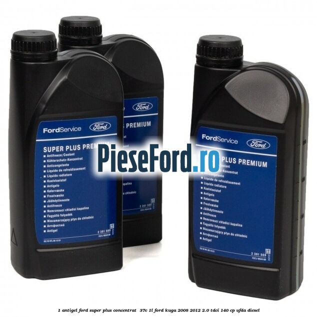 1 Antigel Ford Super Plus Concentrat -37C 1L Ford Kuga 2008-2012 2.0 TDCI 140 cp UFDA diesel