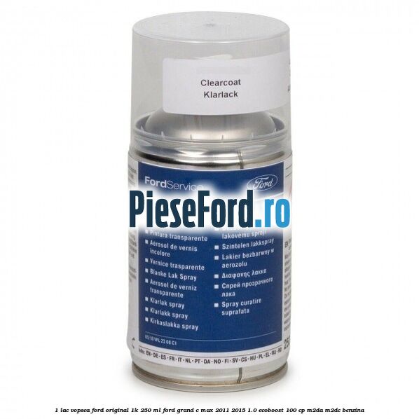 1 Lac vopsea Ford original 1K 250 ml Ford Grand C-Max 2011-2015 1.0 EcoBoost 100 cp