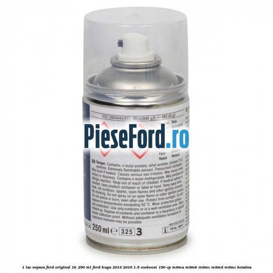1 Lac vopsea Ford original 1K 250 ml Ford Kuga 2013-2016 1.5 EcoBoost 150 cp M8MA, M8MB, M8MC, M8MD, M8ME benzina