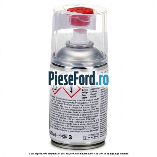 1 Lac vopsea Ford original 2K 250 ML Ford Fiesta 2002-2005 1.25 16V 75 cp FUJA, FUJB benzina