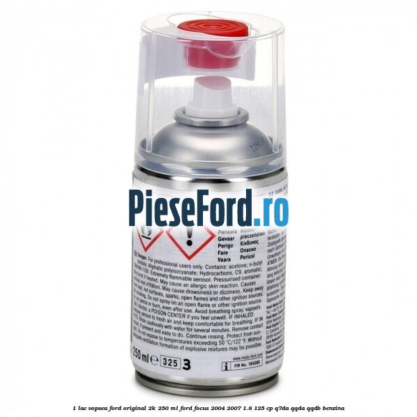 1 Lac vopsea Ford original 2K 250 ML Ford Focus 2004-2007 1.8 125 cp 1 Lac vopsea Ford original 2K 250 ML Ford Focus 2004-2007 1.8 125 cp Q7DA, QQDA, QQDB benzina