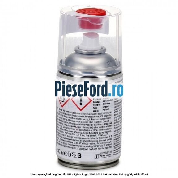 1 Lac vopsea Ford original 2K 250 ML Ford Kuga 2008-2012 2.0 TDCi 4x4 136 cp G6DG, UKDA diesel