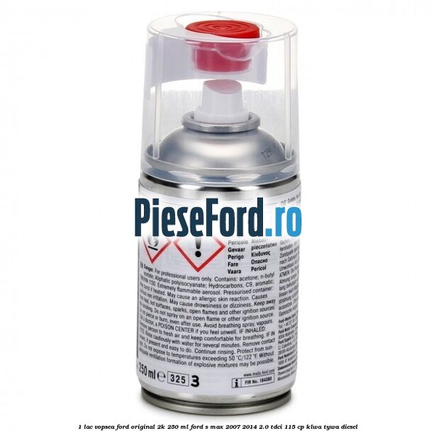 1 Lac vopsea Ford original 2K 250 ML Ford S-Max 2007-2014 2.0 TDCi 115 cp KLWA, TYWA diesel