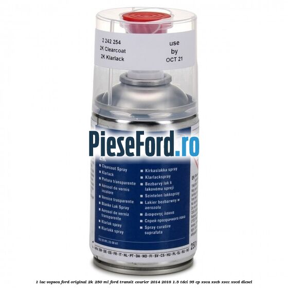 1 Lac vopsea Ford original 2K 250 ML Ford Transit Courier 2014-2018 1.5 TDCi 95 cp