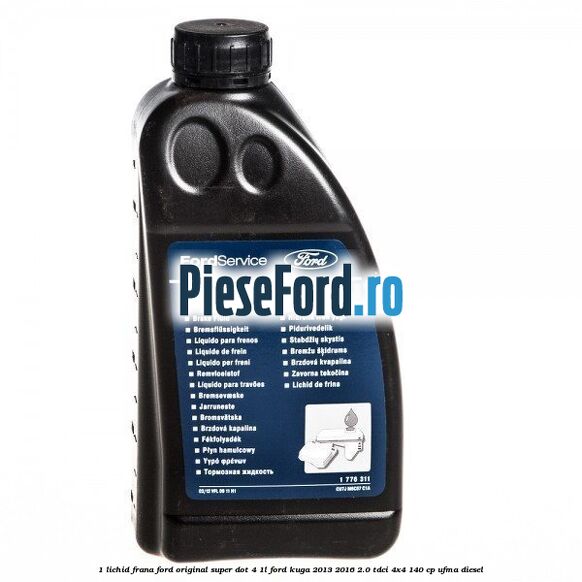 1 Lichid frana Ford original Super Dot 4 1L Ford Kuga 2013-2016 2.0 TDCi 4x4 140 cp 1 Lichid frana Ford original Super Dot 4 1L Ford Kuga 2013-2016 2.0 TDCi 4x4 140 cp UFMA diesel