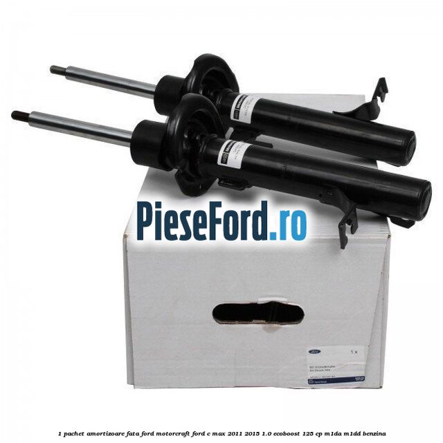 1 Pachet amortizoare fata Ford Motorcraft Ford C-Max 2011-2015 1.0 EcoBoost 125 cp M1DA, M1DD benzina