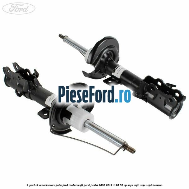 1 Pachet amortizoare fata Ford Motorcraft Ford Fiesta 2008-2012 1.25 82 cp