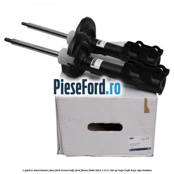 1 Pachet amortizoare fata Ford Motorcraft Ford Fiesta 2008-2012 1.6 Ti 120 cp HXJA, HXJB, HXJE, RVJA benzina