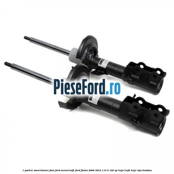 1 Pachet amortizoare fata Ford Motorcraft Ford Fiesta 2008-2012 1.6 Ti 120 cp HXJA, HXJB, HXJE, RVJA benzina