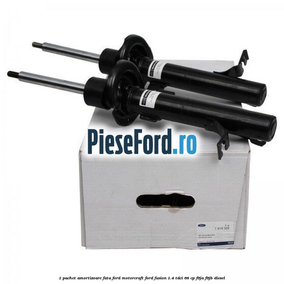 1 Pachet amortizoare fata Ford Motorcraft Ford Fusion 1.4 TDCi 68 cp F6JA, F6JB diesel
