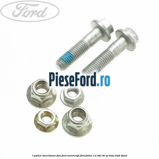 1 Pachet amortizoare fata Ford Motorcraft Ford Fusion 1.6 TDCi 90 cp HHJA, HHJB diesel