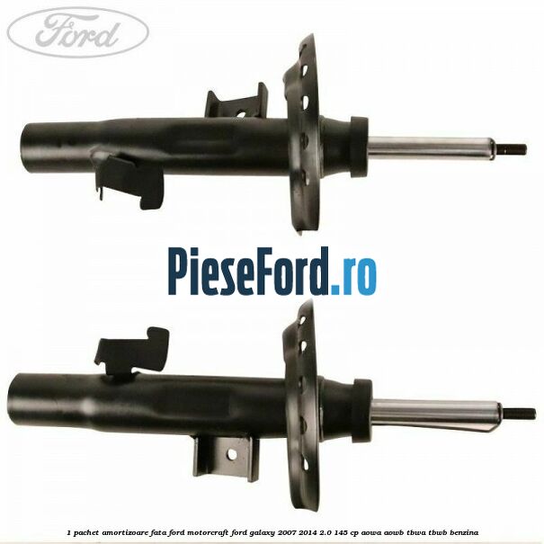 1 Pachet amortizoare fata Ford Motorcraft Ford Galaxy 2007-2014 2.0 145 cp AOWA, AOWB, TBWA, TBWB benzina