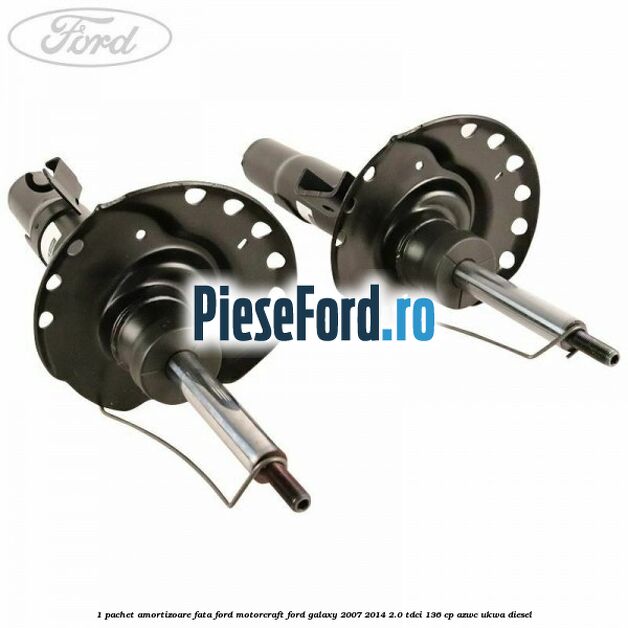 1 Pachet amortizoare fata Ford Motorcraft Ford Galaxy 2007-2014 2.0 TDCi 136 cp AZWC, UKWA diesel