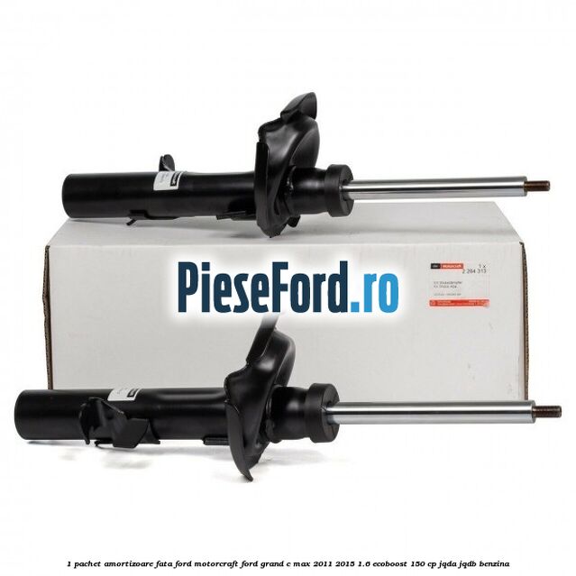 1 Pachet amortizoare fata Ford Motorcraft Ford Grand C-Max 2011-2015 1.6 EcoBoost 150 cp JQDA, JQDB benzina