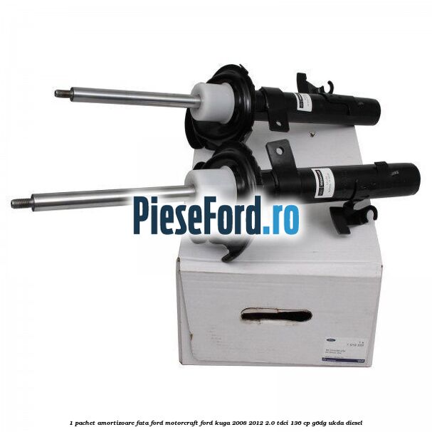 1 Pachet amortizoare fata Ford Motorcraft Ford Kuga 2008-2012 2.0 TDCi 136 cp G6DG, UKDA diesel