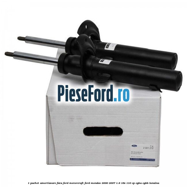 1 Pachet amortizoare fata Ford Motorcraft Ford Mondeo 2000-2007 1.8 16V 110 cp CGBA, CGBB benzina