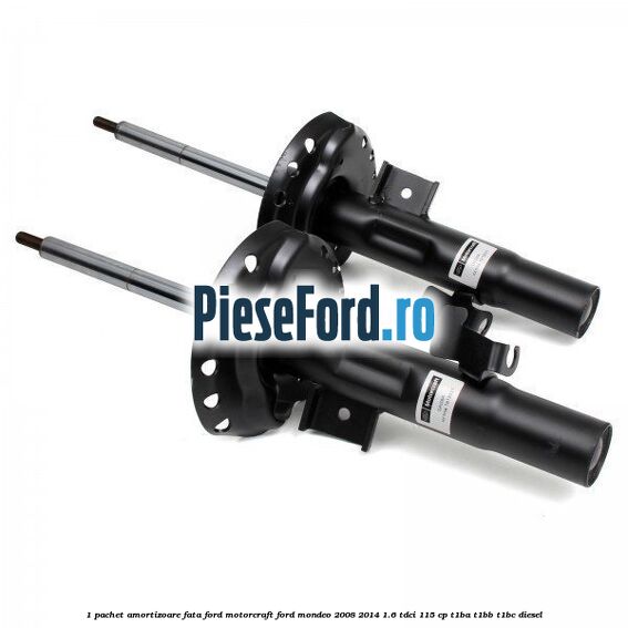 1 Pachet amortizoare fata Ford Motorcraft Ford Mondeo 2008-2014 1.6 TDCi 115 cp T1BA, T1BB, T1BC diesel