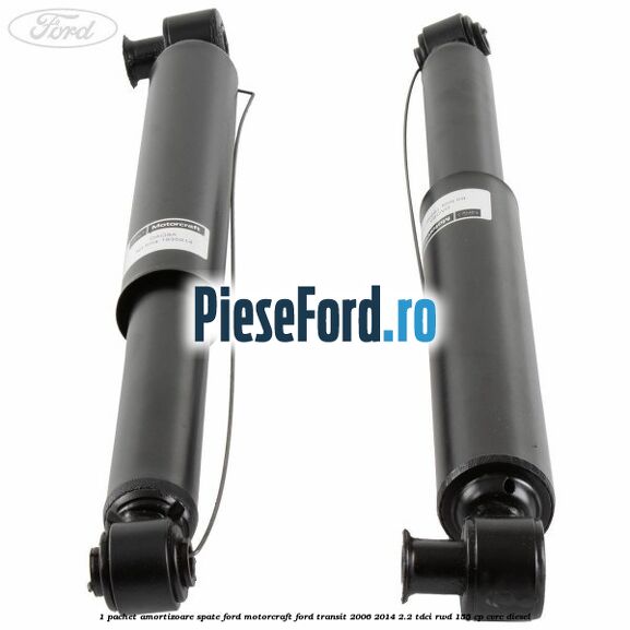 1 Pachet amortizoare spate Ford Motorcraft Ford Transit 2006-2014 2.2 TDCi RWD 155 cp 1 Pachet amortizoare spate Ford Motorcraft Ford Transit 2006-2014 2.2 TDCi RWD 155 cp CVRC diesel