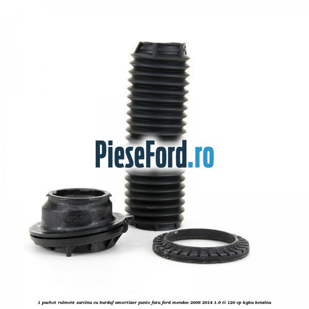 1 Pachet rulment sarcina cu burduf amortizor punte fata Ford Mondeo 2008-2014 1.6 Ti 120 cp 1 Pachet rulment sarcina cu burduf amortizor punte fata Ford Mondeo 2008-2014 1.6 Ti 120 cp KGBA benzina
