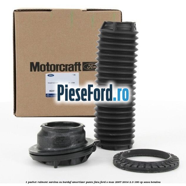 1 Pachet rulment sarcina cu burduf amortizor punte fata Ford S-Max 2007-2014 2.3 160 cp SEWA benzina