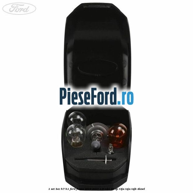 1 Set bec H7/H1 Ford Fiesta 2013-2017 1.6 TDCi 95 cp T3JA, TZJA, TZJB diesel