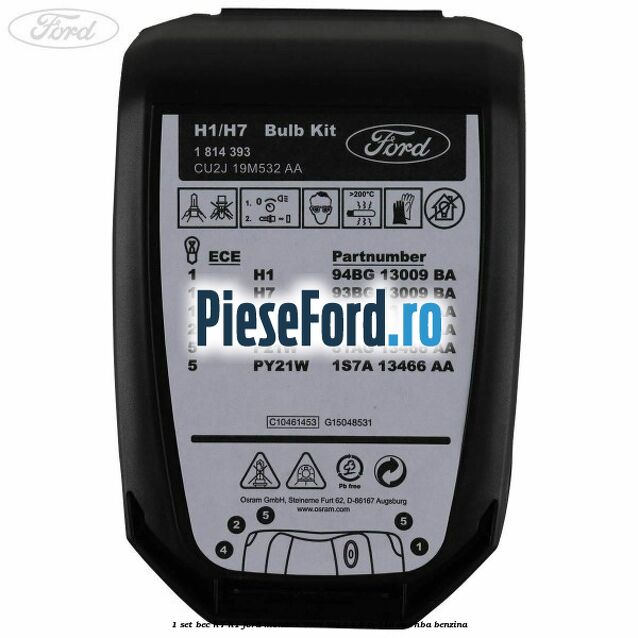 1 Set bec H7/H1 Ford Mondeo 2008-2014 1.6 Ti 110 cp 1 Set bec H7/H1 Ford Mondeo 2008-2014 1.6 Ti 110 cp RHBA benzina