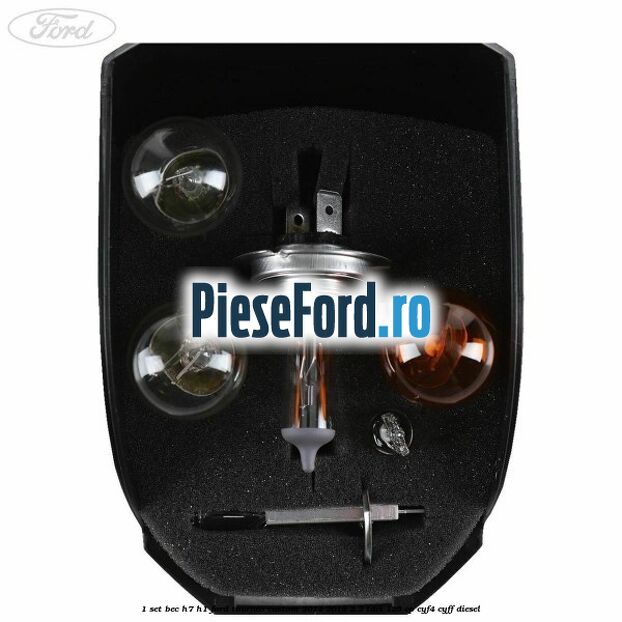 1 Set bec H7/H1 Ford Tourneo Custom 2014-2018 2.2 TDCi 125 cp CYF4, CYFF diesel