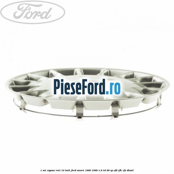 1 Set capace roti 13 inch Ford Escort 1990-1995 1.8 TD 90 cp RFD, RFK, RFS diesel