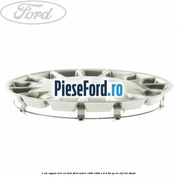 1 Set capace roti 13 inch Ford Escort 1995-1998 1.8 D 60 cp RTE, RTF, RTH diesel