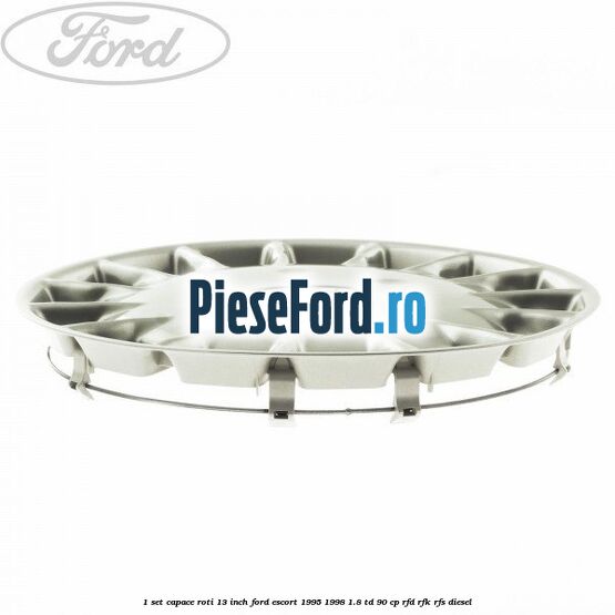 1 Set capace roti 13 inch Ford Escort 1995-1998 1.8 TD 90 cp RFD, RFK, RFS diesel