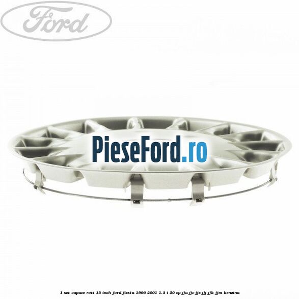 1 Set capace roti 13 inch Ford Fiesta 1996-2001 1.3 i 50 cp JJA, JJC, JJE, JJJ, JJK, JJM benzina