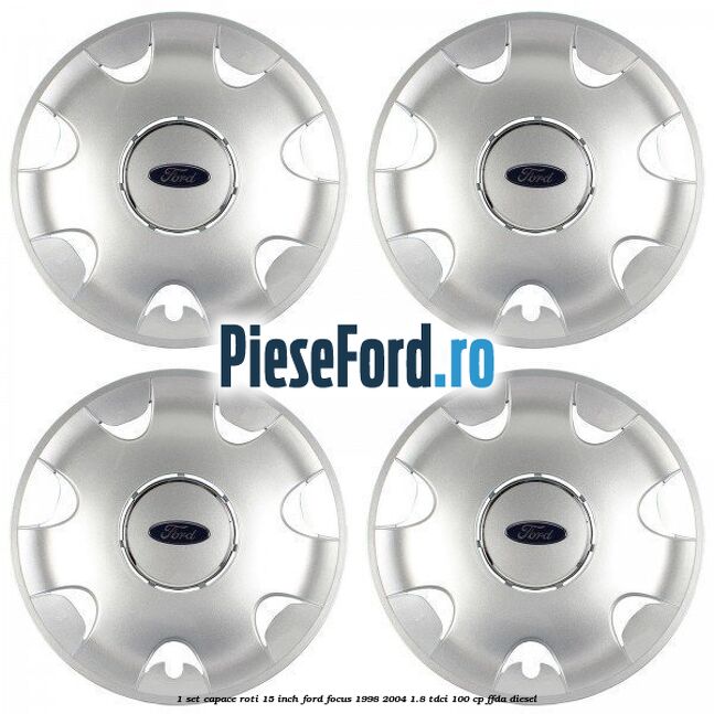 1 Set capace roti 15 inch Ford Focus 1998-2004 1.8 TDCi 100 cp FFDA diesel