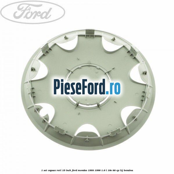 1 Set capace roti 15 inch Ford Mondeo 1993-1996 1.6 i 16V 88 cp L1J benzina