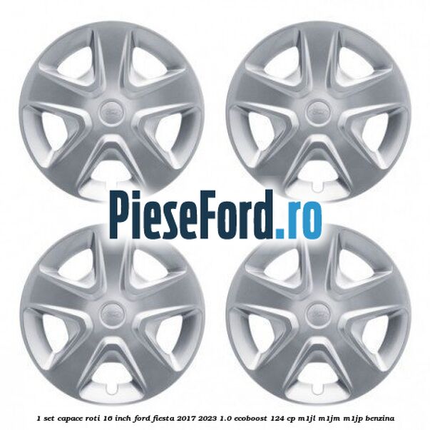 1 Set capace roti 16 inch Ford Fiesta 2017-2023 1.0 EcoBoost 124 cp