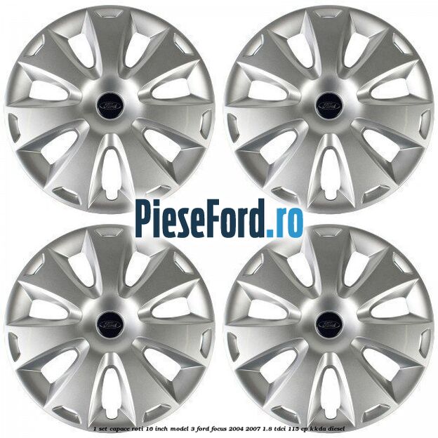 1 Set capace roti 16 inch model 3 Ford Focus 2004-2007 1.8 TDCi 115 cp 1 Set capace roti 16 inch model 3 Ford Focus 2004-2007 1.8 TDCi 115 cp KKDA diesel