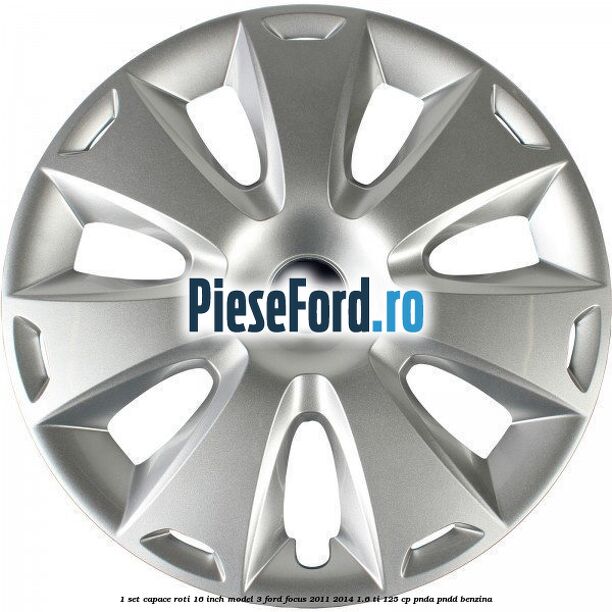 1 Set capace roti 16 inch model 3 Ford Focus 2011-2014 1.6 Ti 125 cp PNDA, PNDD benzina
