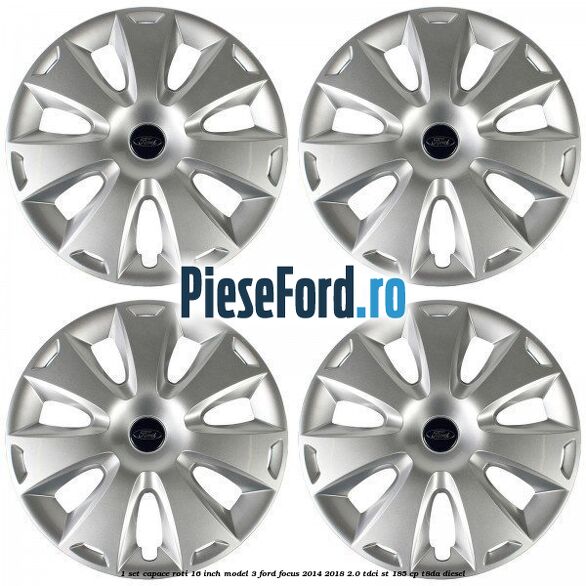 1 Set capace roti 16 inch model 3 Ford Focus 2014-2018 2.0 TDCi ST 185 cp