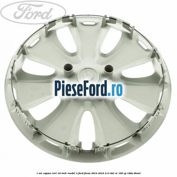 1 Set capace roti 16 inch model 3 Ford Focus 2014-2018 2.0 TDCi ST 185 cp T8DA diesel