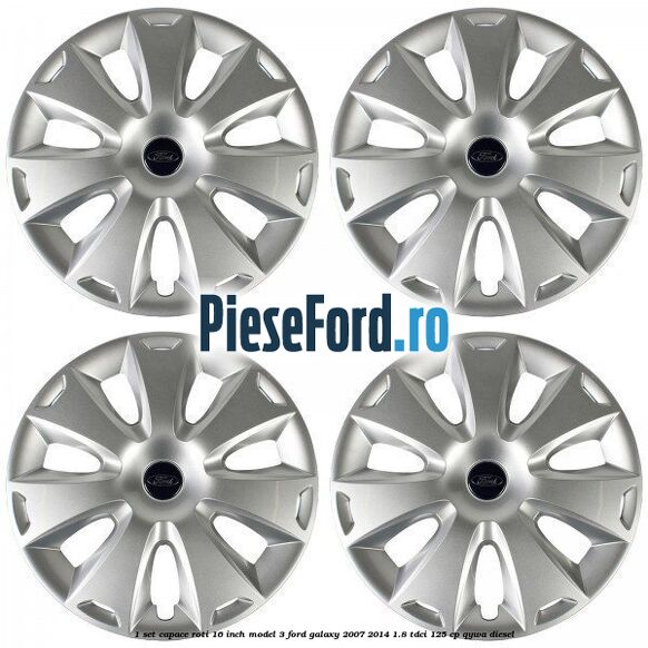 1 Set capace roti 16 inch model 3 Ford Galaxy 2007-2014 1.8 TDCi 125 cp 1 Set capace roti 16 inch model 3 Ford Galaxy 2007-2014 1.8 TDCi 125 cp QYWA diesel