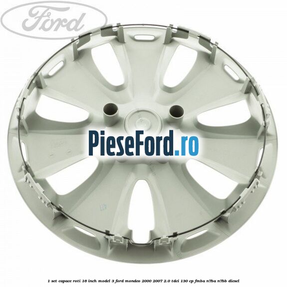 1 Set capace roti 16 inch model 3 Ford Mondeo 2000-2007 2.0 TDCi 130 cp 1 Set capace roti 16 inch model 3 Ford Mondeo 2000-2007 2.0 TDCi 130 cp FMBA, N7BA, N7BB diesel