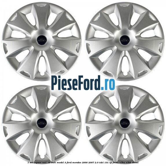1 Set capace roti 16 inch model 3 Ford Mondeo 2000-2007 2.0 TDCi 131 cp FMBA, N7BA, N7BB diesel