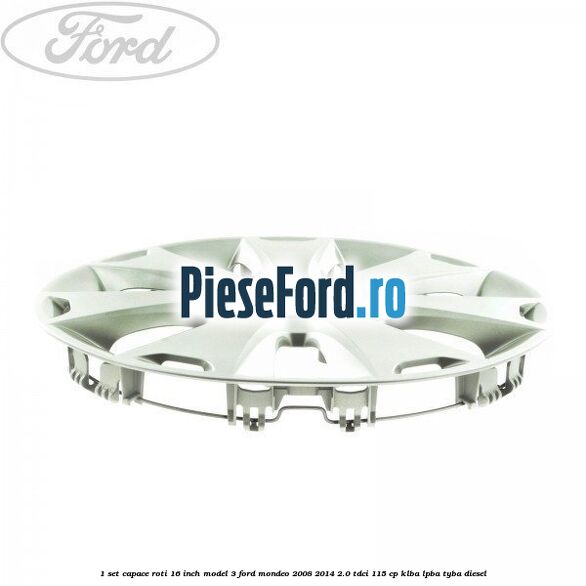 1 Set capace roti 16 inch model 3 Ford Mondeo 2008-2014 2.0 TDCi 115 cp 1 Set capace roti 16 inch model 3 Ford Mondeo 2008-2014 2.0 TDCi 115 cp KLBA, LPBA, TYBA diesel
