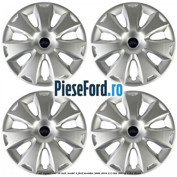 1 Set capace roti 16 inch model 3 Ford Mondeo 2008-2014 2.2 TDCi 200 cp KNBA diesel