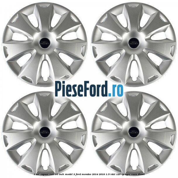 1 Set capace roti 16 inch model 3 Ford Mondeo 2014-2018 1.5 TDCi 120 cp
