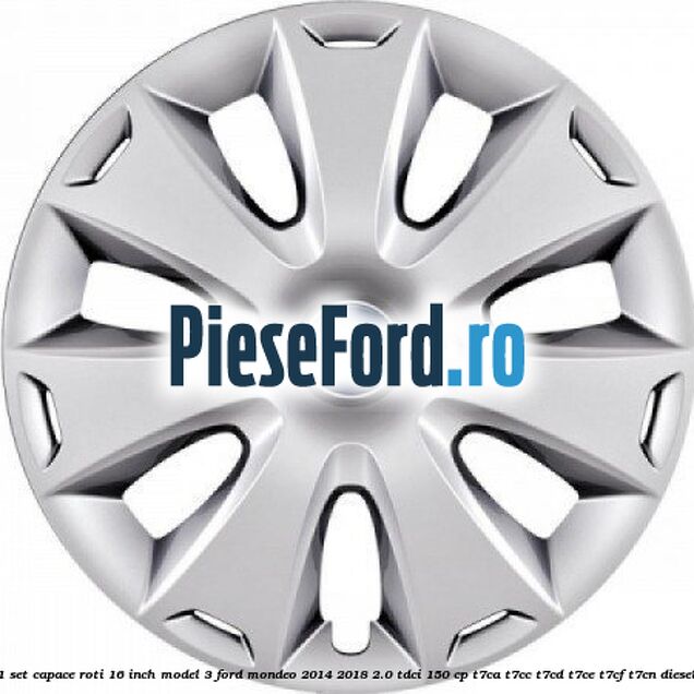1 Set capace roti 16 inch model 3 Ford Mondeo 2014-2018 2.0 TDCi 150 cp 1 Set capace roti 16 inch model 3 Ford Mondeo 2014-2018 2.0 TDCi 150 cp T7CA, T7CC, T7CD, T7CE, T7CF, T7CN diesel