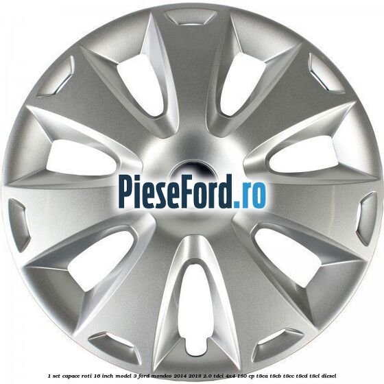 1 Set capace roti 16 inch model 3 Ford Mondeo 2014-2018 2.0 TDCi 4x4 180 cp T8CA, T8CB, T8CC, T8CD, T8CL diesel