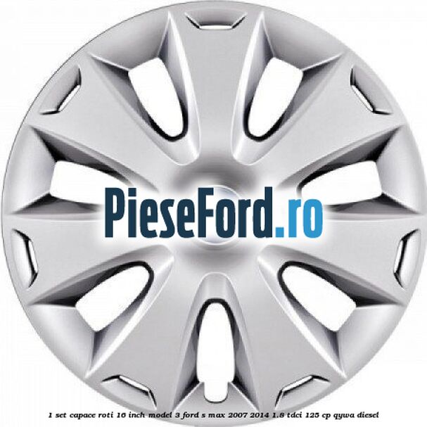 1 Set capace roti 16 inch model 3 Ford S-Max 2007-2014 1.8 TDCi 125 cp QYWA diesel