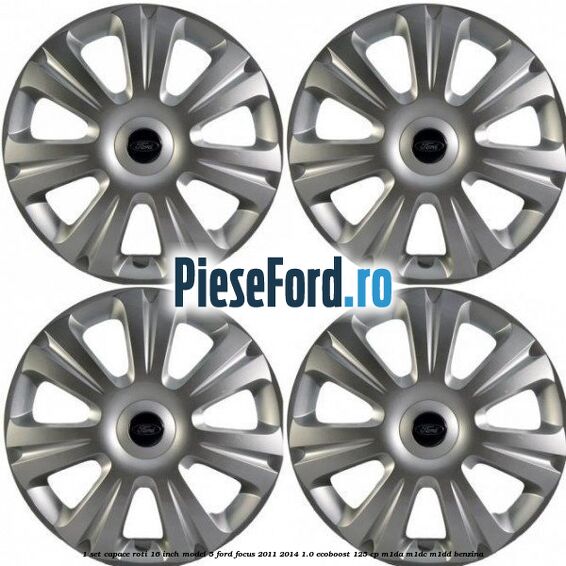 1 Set capace roti 16 inch model 5 Ford Focus 2011-2014 1.0 EcoBoost 125 cp